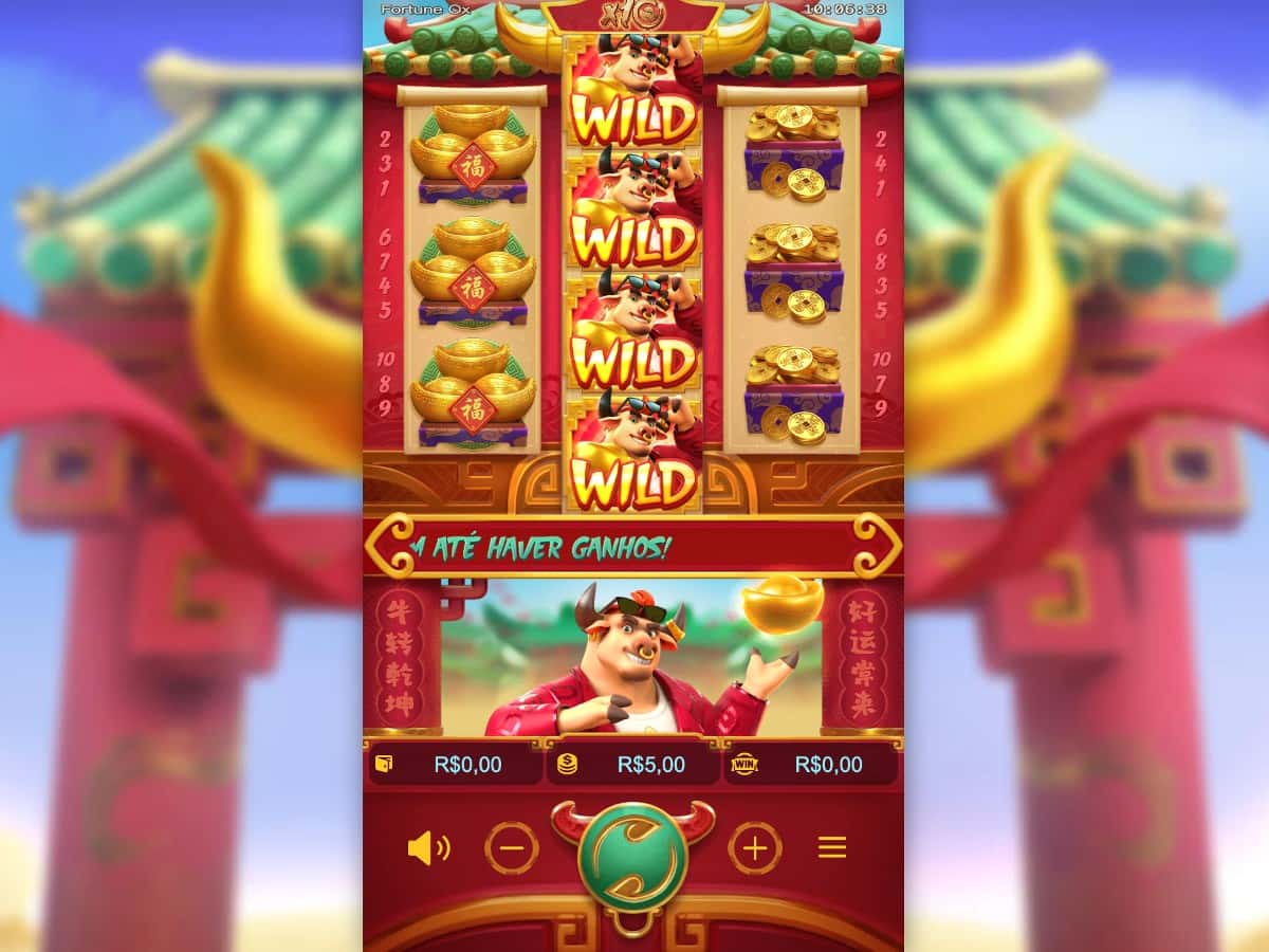 Screenshot do jogo Fortune Ox PG